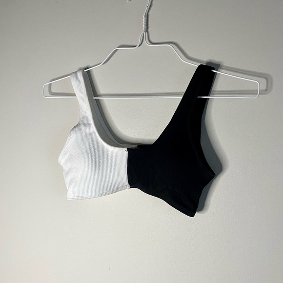 Colour Block Bra Top - Picture 6 of 7